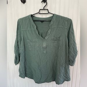 Torrid Green Blouse